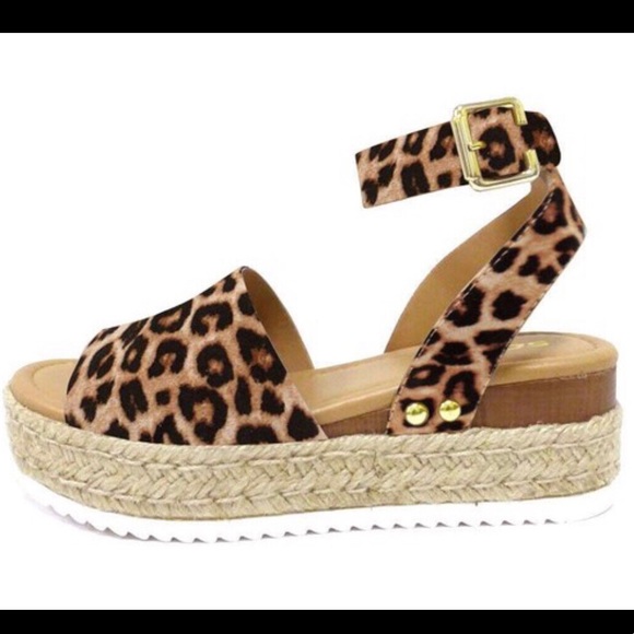 Animal Print Espadrilles - Picture 2 of 3